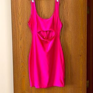 [SOLD]Hot Pink Club Dress